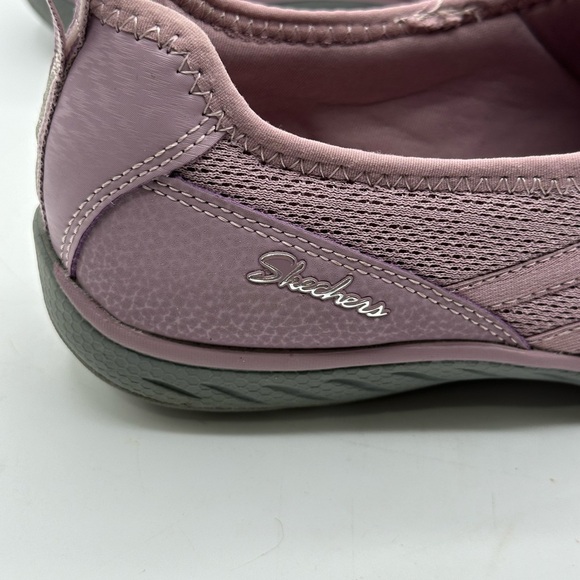 Skechers 6.5 Breathe Easy Shoe Sneakers Active Casual Easy Slip On Fit Stretch - Picture 8 of 10